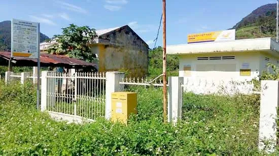 Bưu điện văn hóa xã bỏ hoang